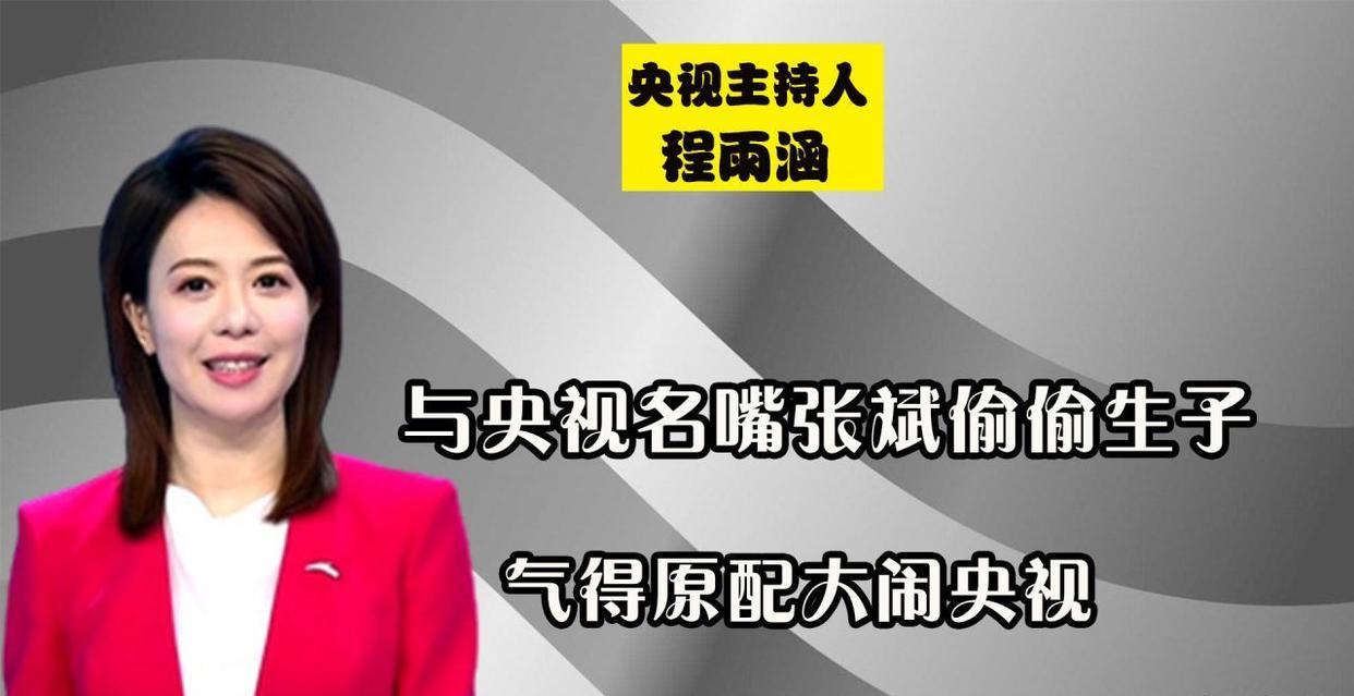 主持人张斌出轨同事程雨涵，还生下一个小孩，如今二人怎么样了