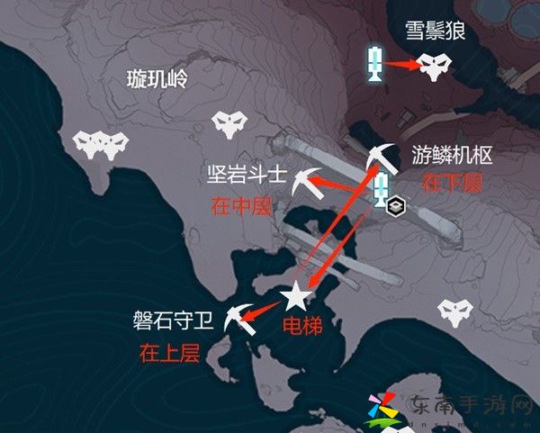 鸣潮乘霄山3Cost声骸刷取路线